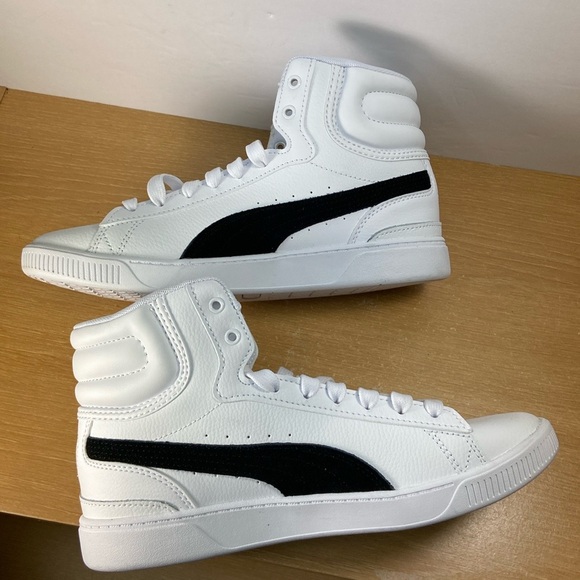 Puma Vikky v3 Women’s Size 7 White/Black Sneakers - Picture 6 of 12